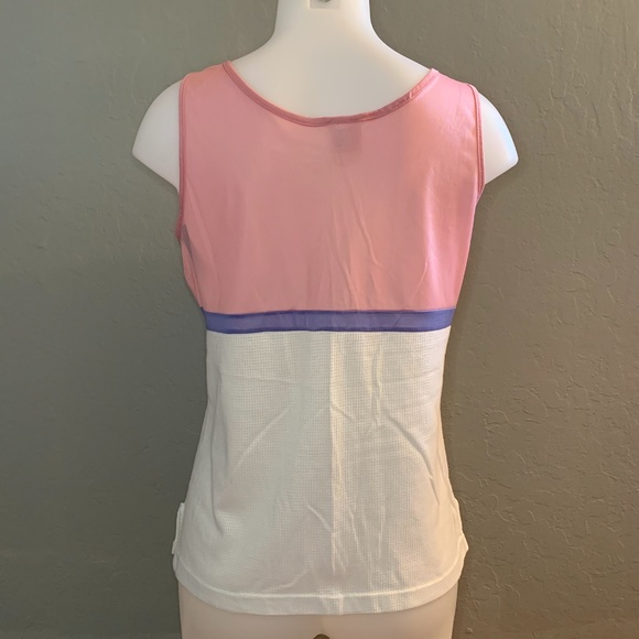 Adidas Retro Pink, Purple and White Tank - Picture 2 of 8